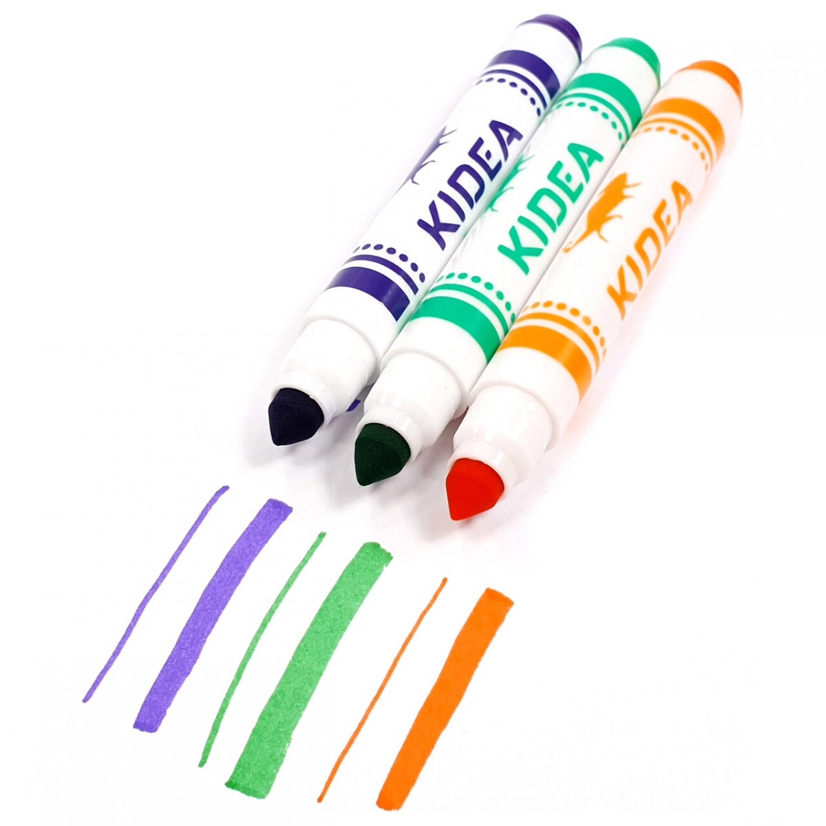 FLAMASTRY ZE STOŻ. KOŃCÓWKĄ JUMBO 8 KOL. 8097