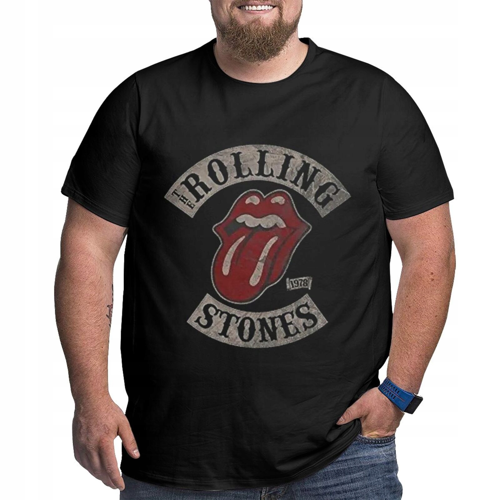 Modna koszulka męska Rolling Stones 12300776264 - Allegro.pl