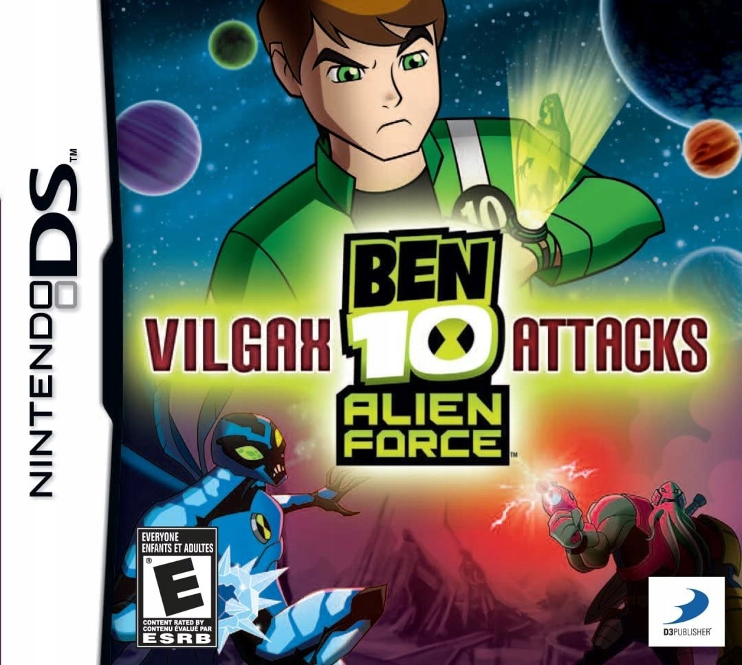 Ben 10 Alien Force Vilgax Attacks Nintendo DS