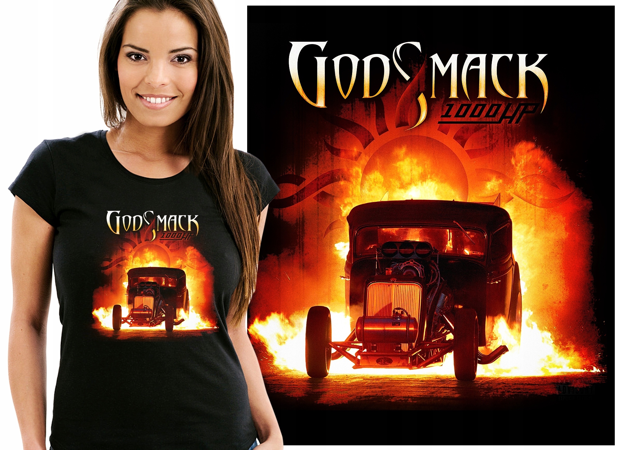 

Godsmack When Legends Rise Koszulka Damska XL