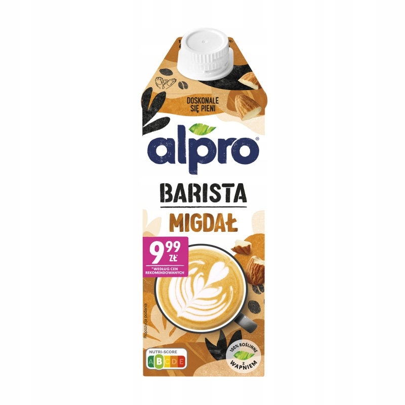 Napój roślinny Alpro migdałowy barista 750ml 8szt