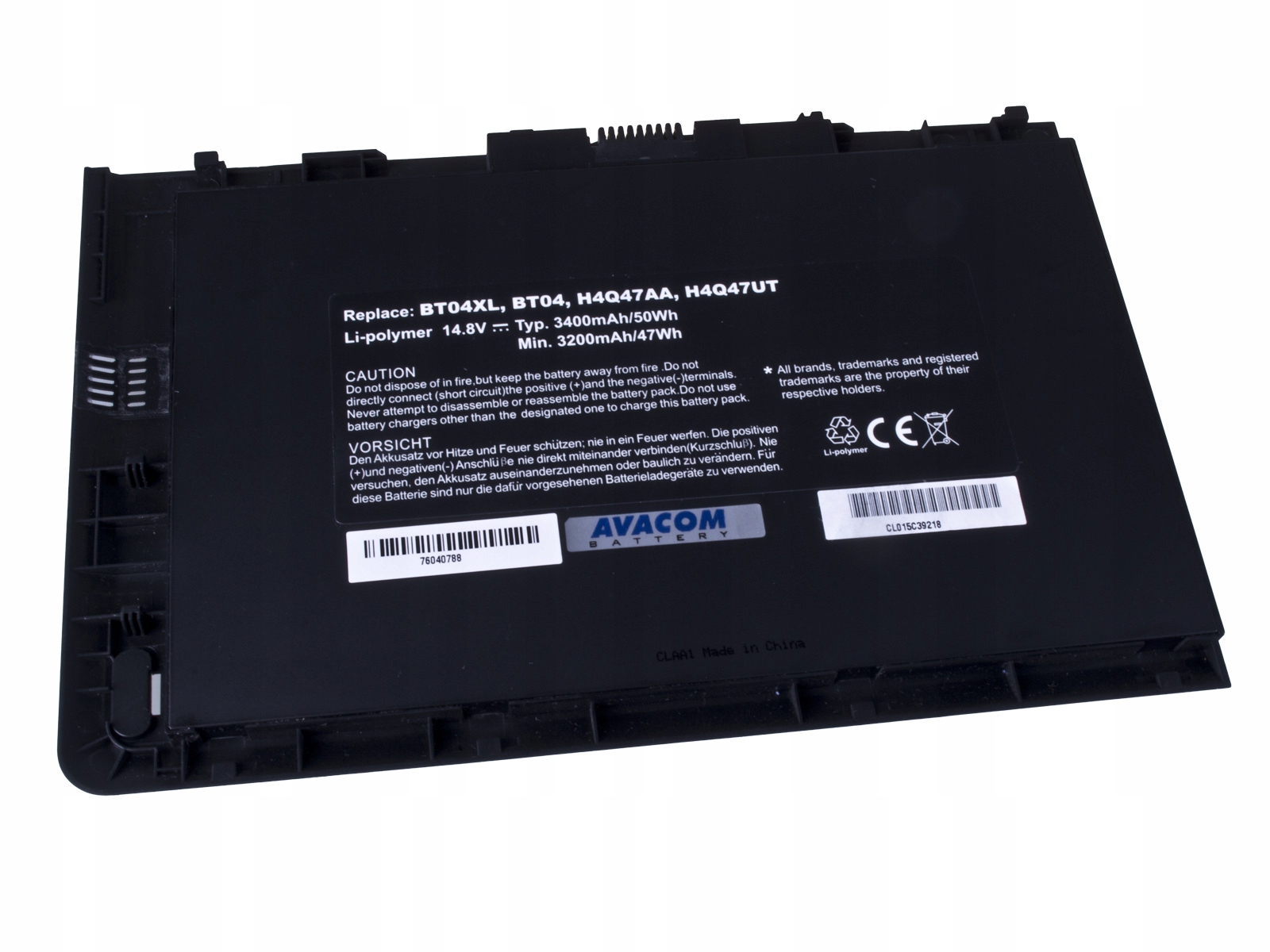 Batéria Avacom NOHP-EB97-P34 pre Hp EliteBook 9470 Li-Pol 14, 8 V 3400mAh…