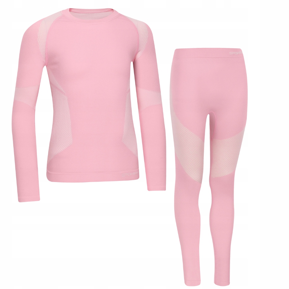 Odzież Bielizna Termiczna Termoaktywna Zimowa Narciarska Dla Dziewczynki