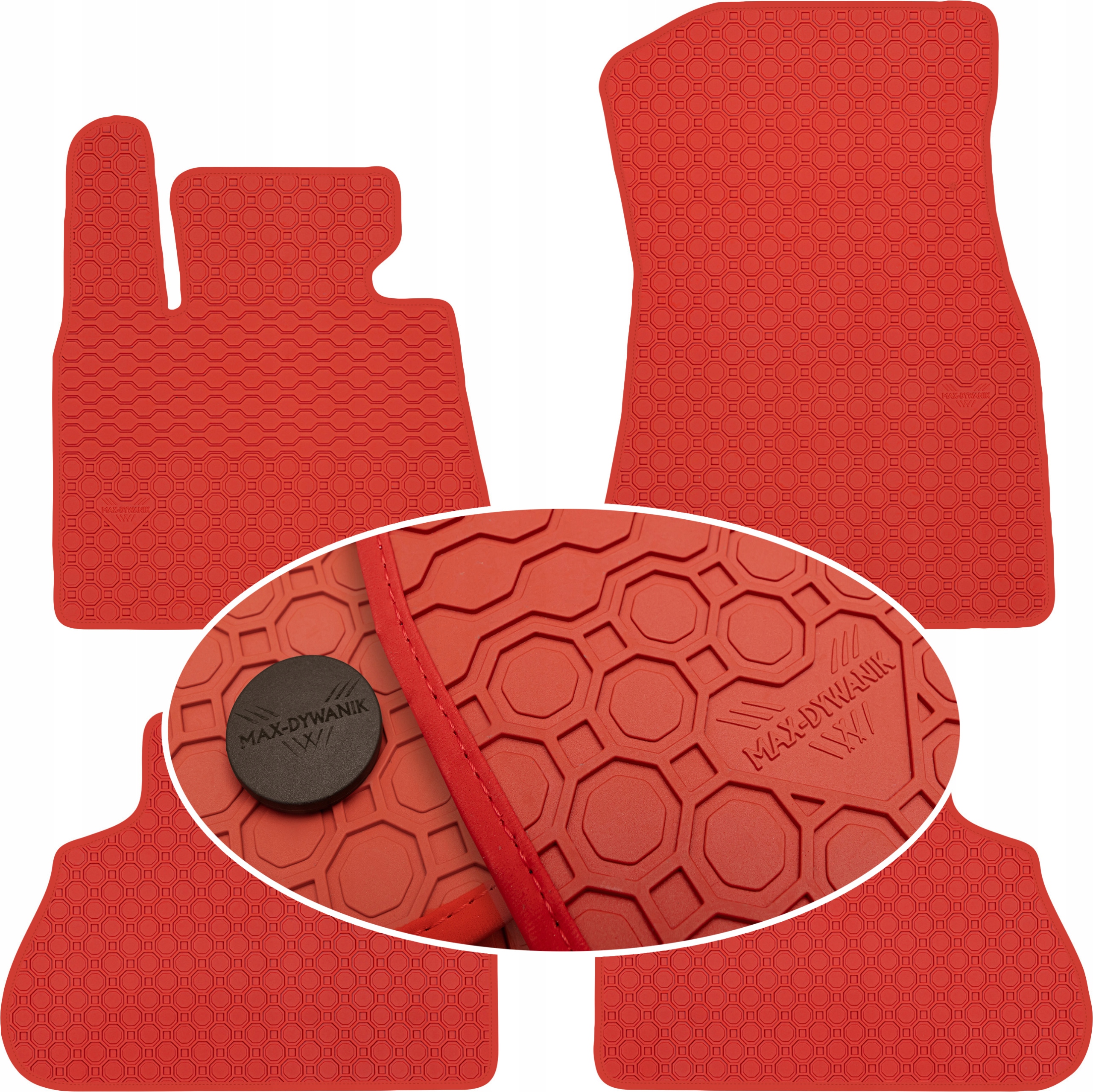 Bmw X5 G05 2018 Koberce Červené