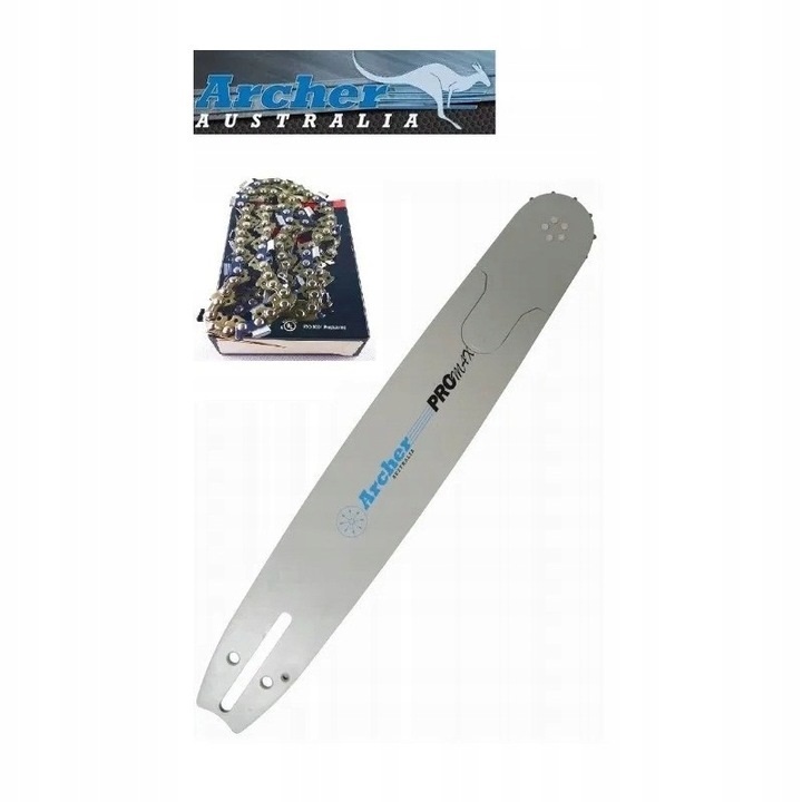 Vodící lišta Archer 24" x 3/8" x 1,5 mm řetěz