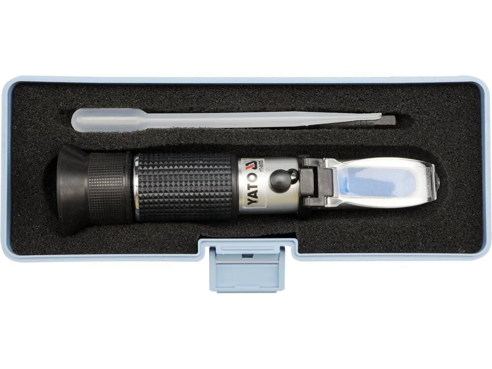 REFRAKTOMETR TESTER PŁYNU CHŁODNICZEGO ELEKTROLITU YATO Kod producenta YT-06722