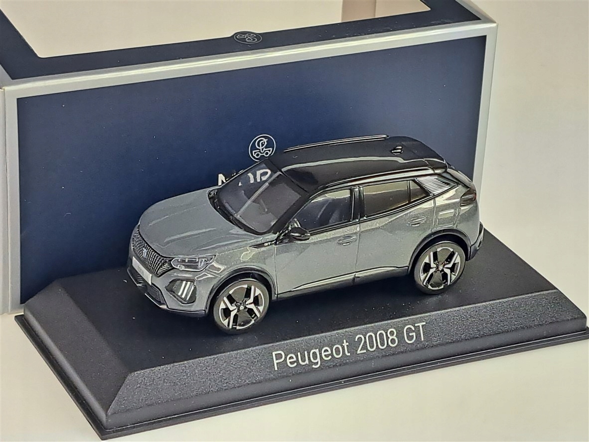 Norev Peugeot 2008 Gt 2024 Selenium Grey 1:43