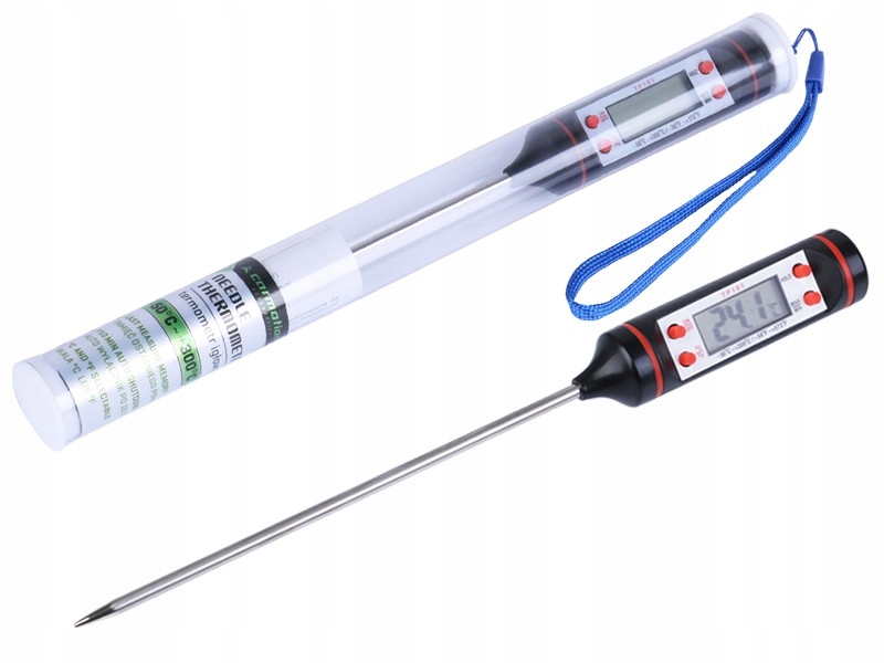 

Termometr Szpilkowy Z LCD Igła 145 MM