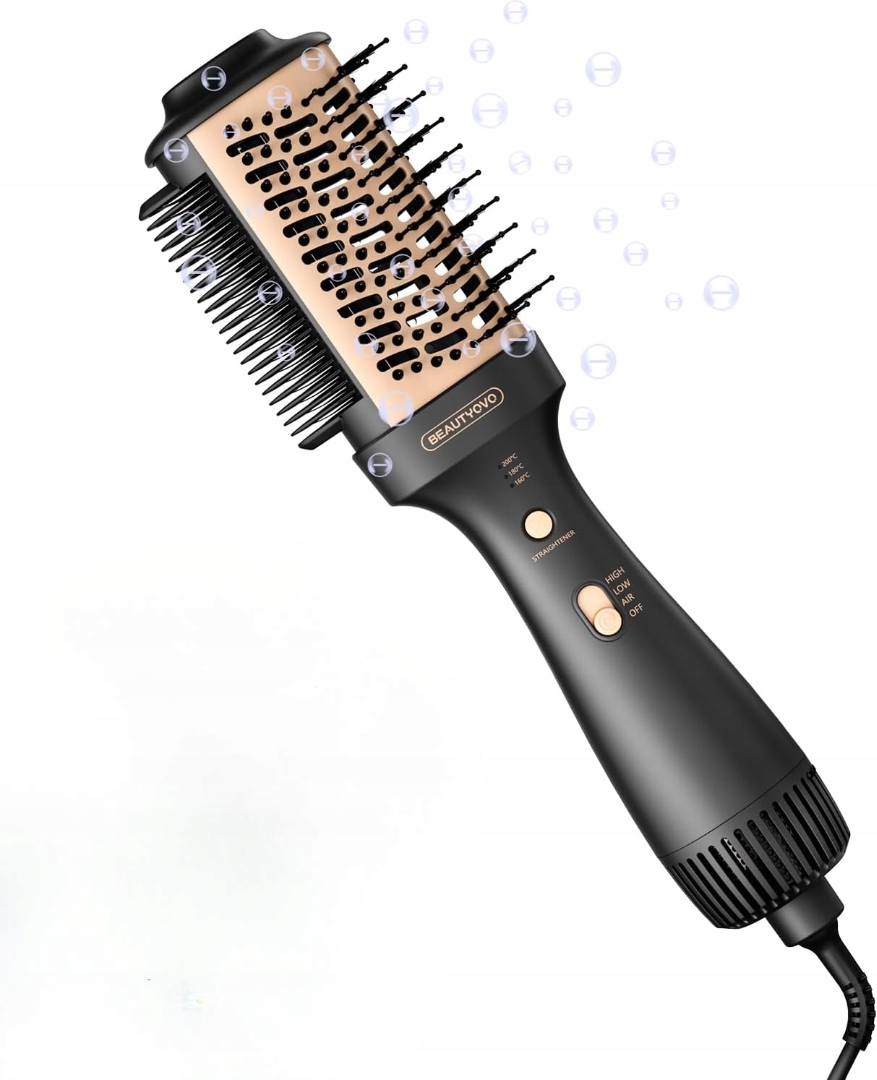 Kartáč Na Vysoušeč Vlasů Beautyovo Stylingový 850W Sada 3V1 37–200°C