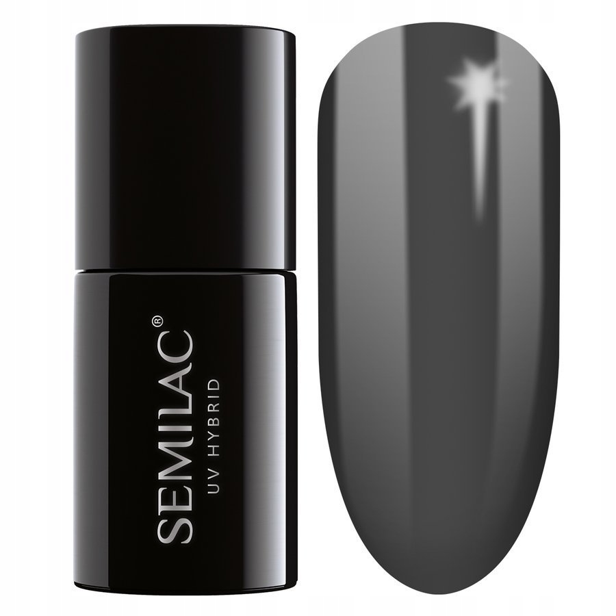 

Semilac Lakier hybrydowy 108 Metallic Black 7 ml