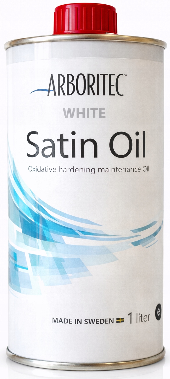 Arboritec Satin Oil White 1L olej na olejované podlahy