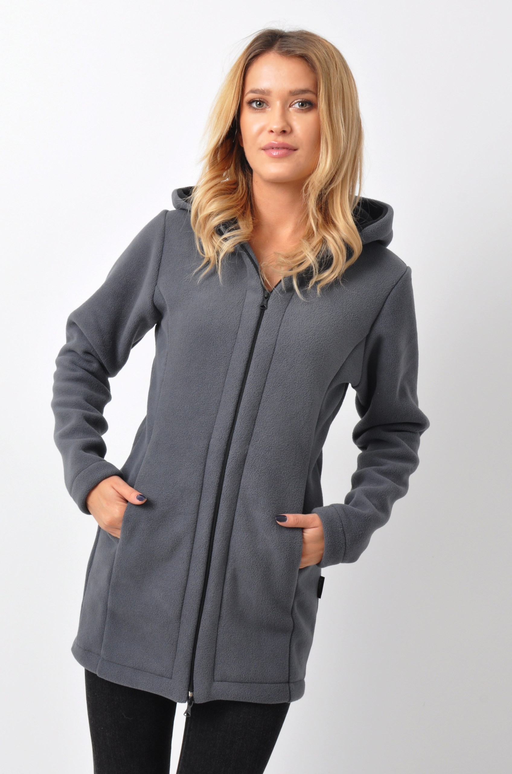 

Polar Damski Długi Cieplutki - Jakość! 320g/m2-2XL