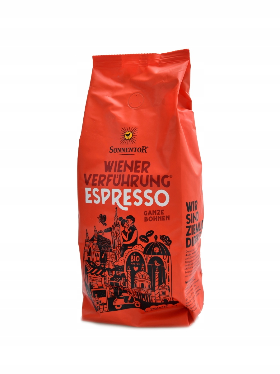Levně Sonnentor Káva Vídeňské pokušení Espresso Bio 1000g
