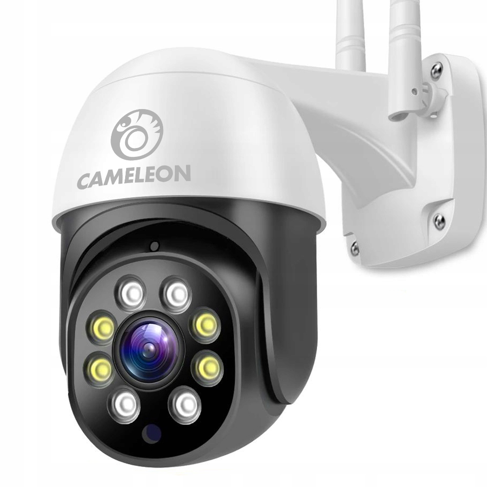 KAMERA ZEWNĘTRZNA OBROTOWA 3MPx MONITORING DOMU