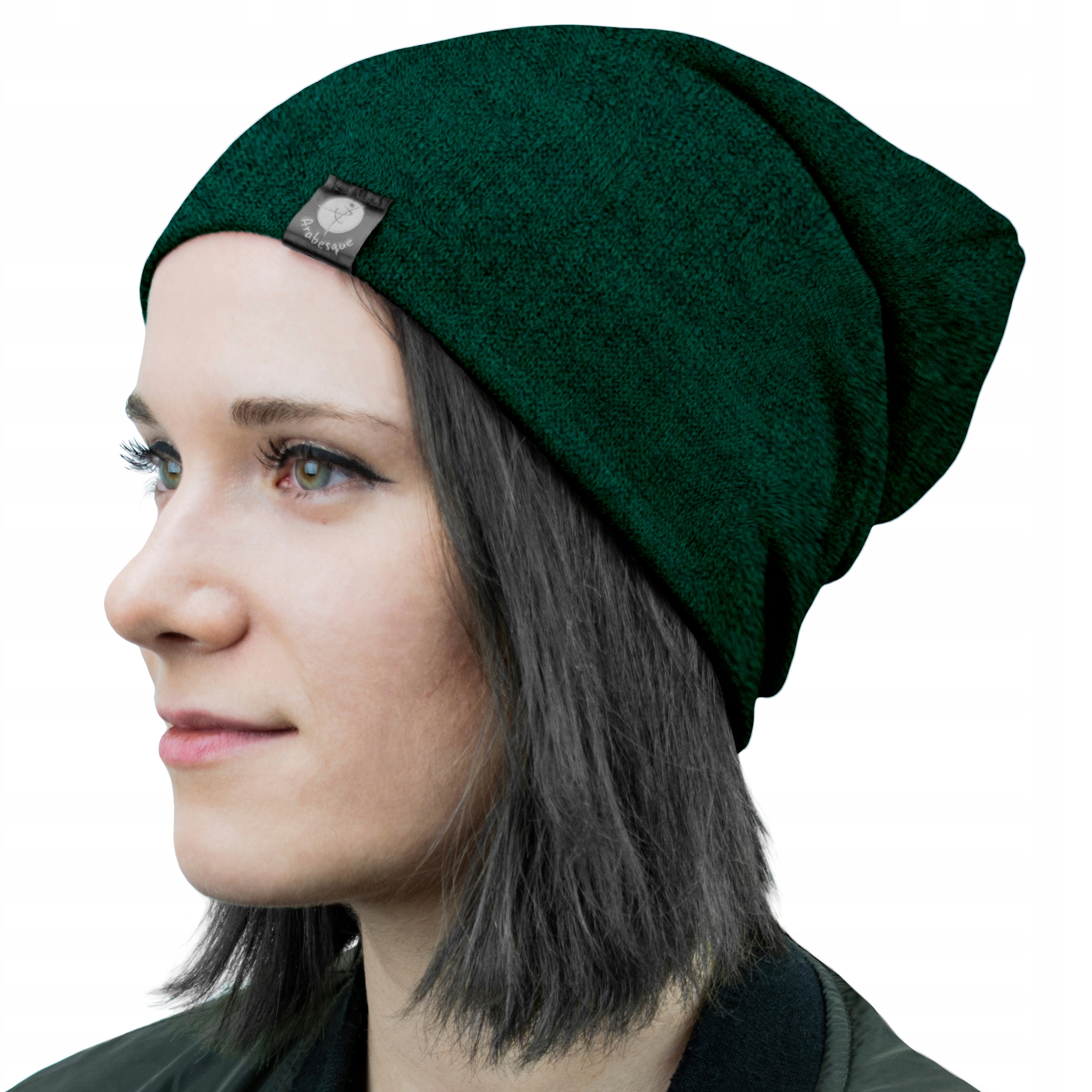 DAMSKA CZAPKA KRASNAL JESIENNA BUTELKOWA ZILEŃ M Marka Arabesque