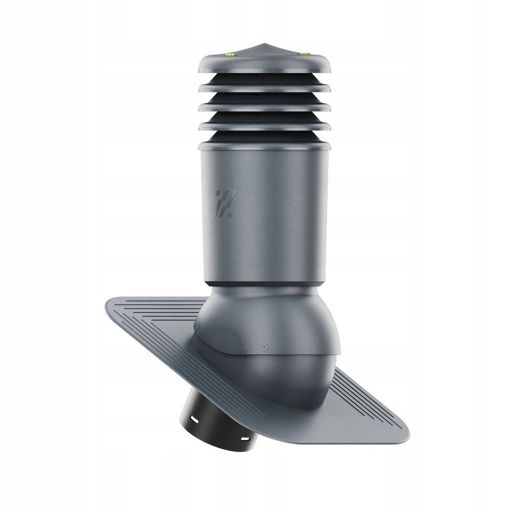 větrací komín Izolovaný , průměr 150, pro asfaltový šindel /papír, Antracit