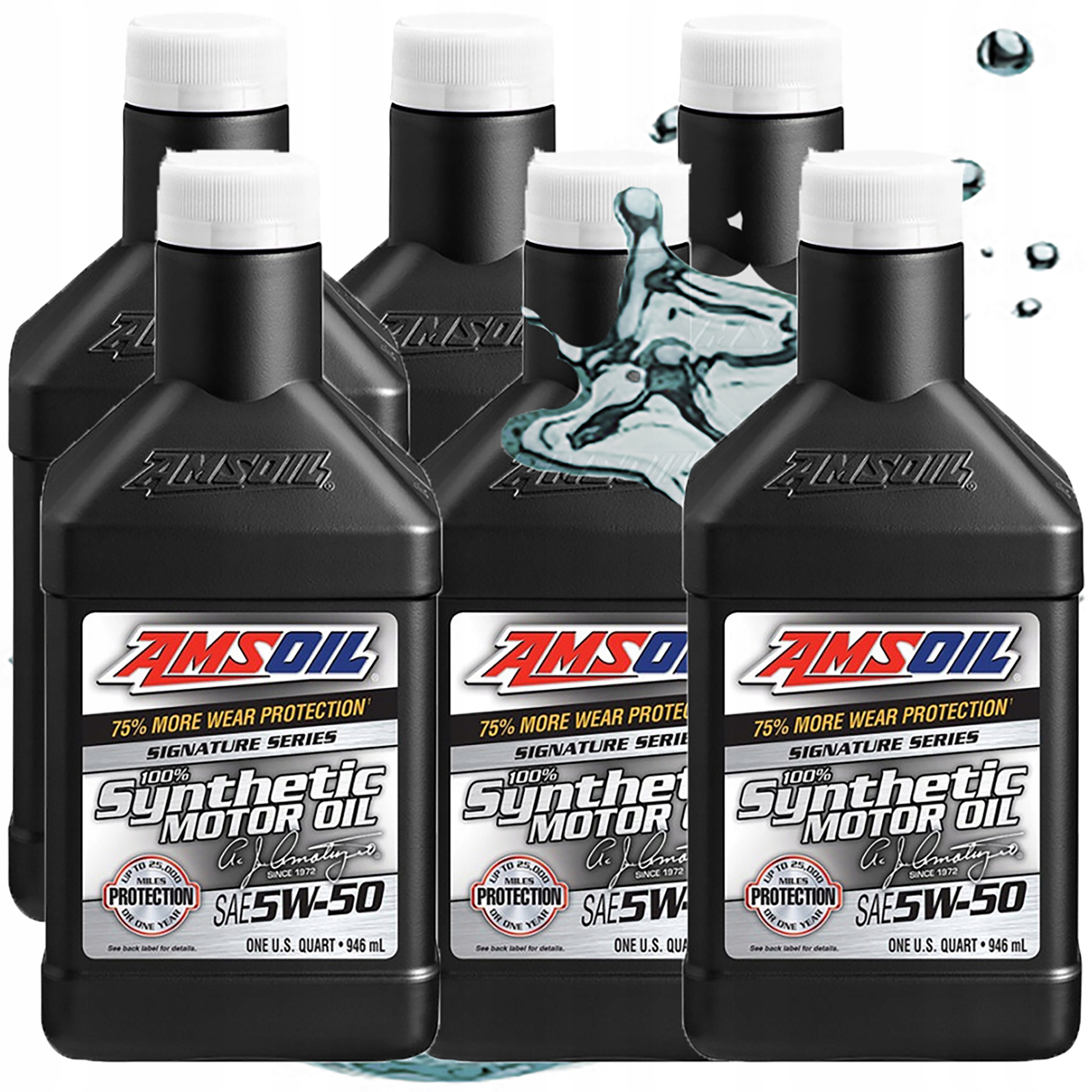Syntetický Motorový Olej Amsoil 5W50 Signature Mustang Amr 5,68L
