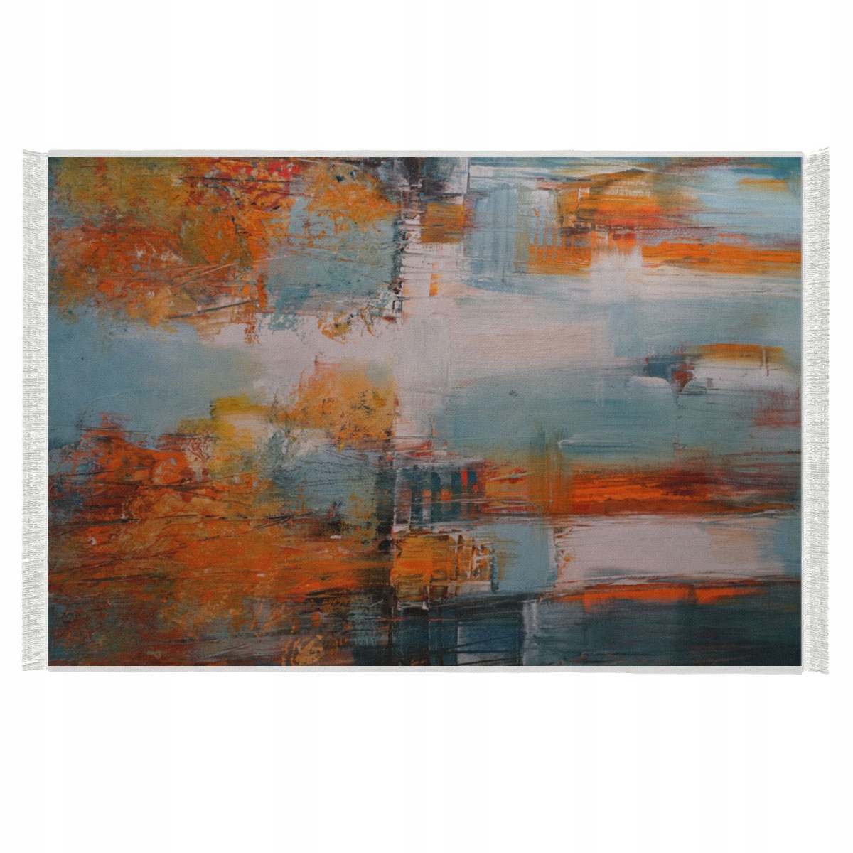 

Antypoślizgowy Dywan z Frędzlami miękki 160x230 33