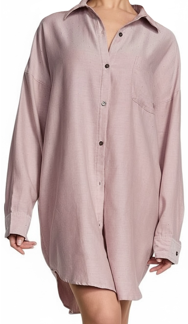 Victoria`s Secret Dámská Ležérní Košile Z Modalu A Bavlny vel. S