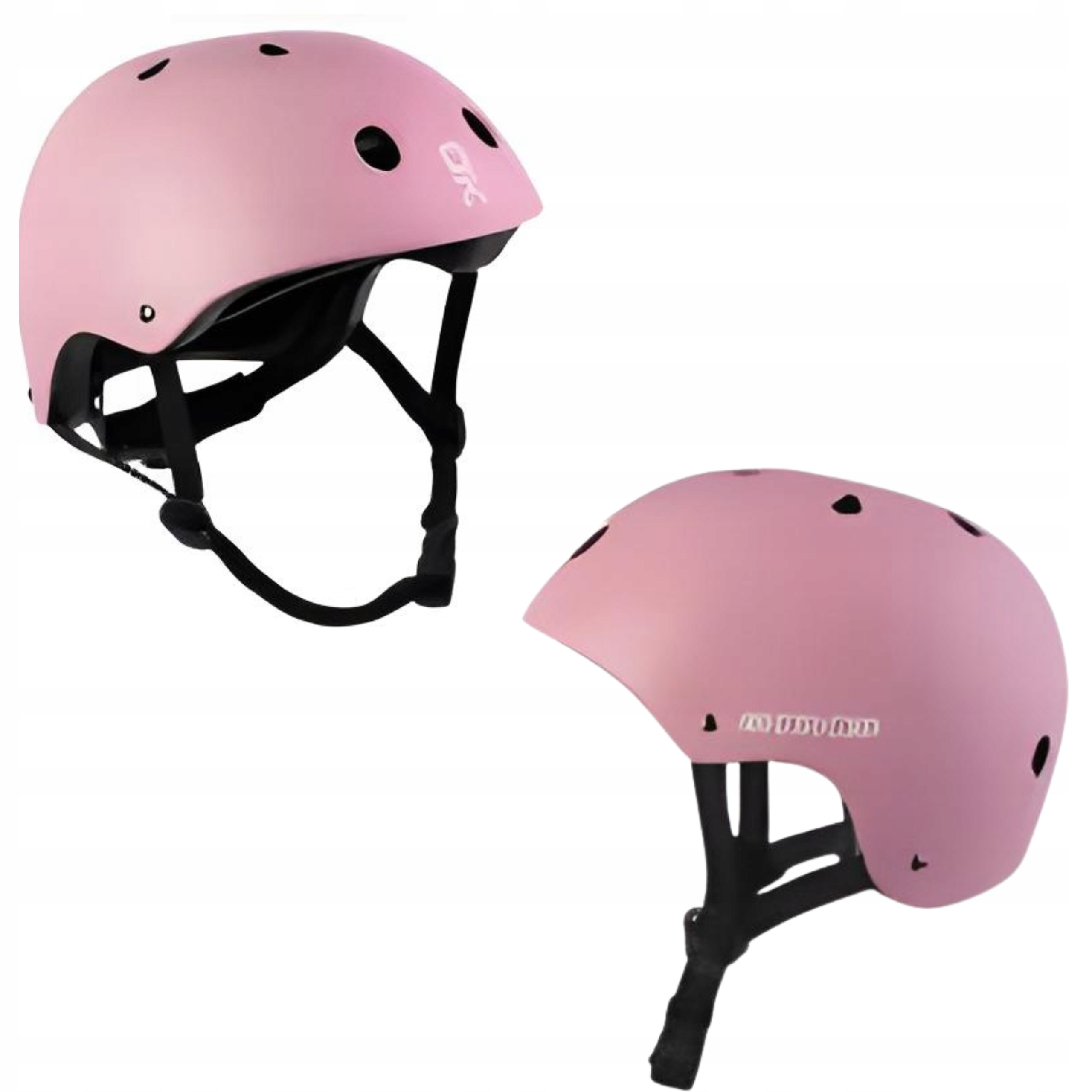 Kask Sportowy Soke Na Rower Hulajnogę Deskorolkę Regulowany Różowy M