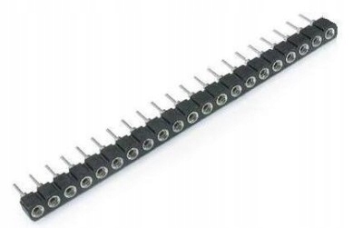 Listwa podstawka precyzyjna 1x20 20pin SIP20 x5szt