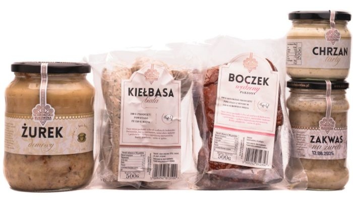 Levně Velikonoční domácí sada žurek slanina klobása bílá křen kvásek žurek