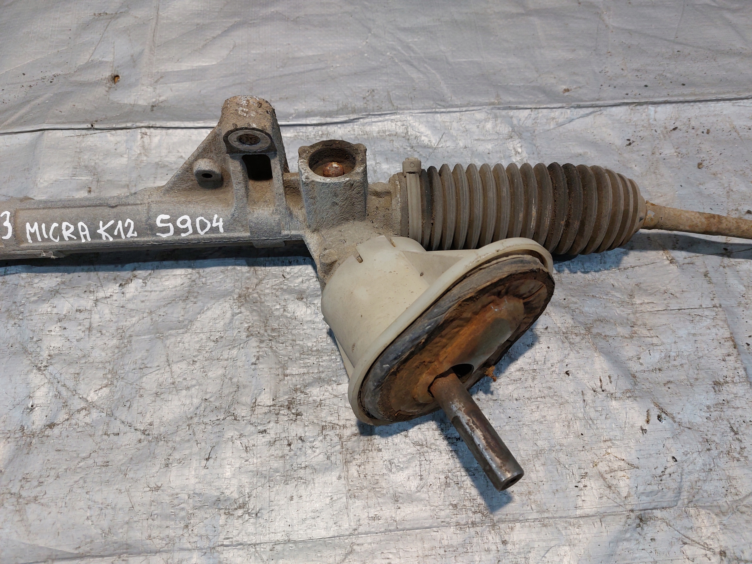 control NISSAN MICRA K12
