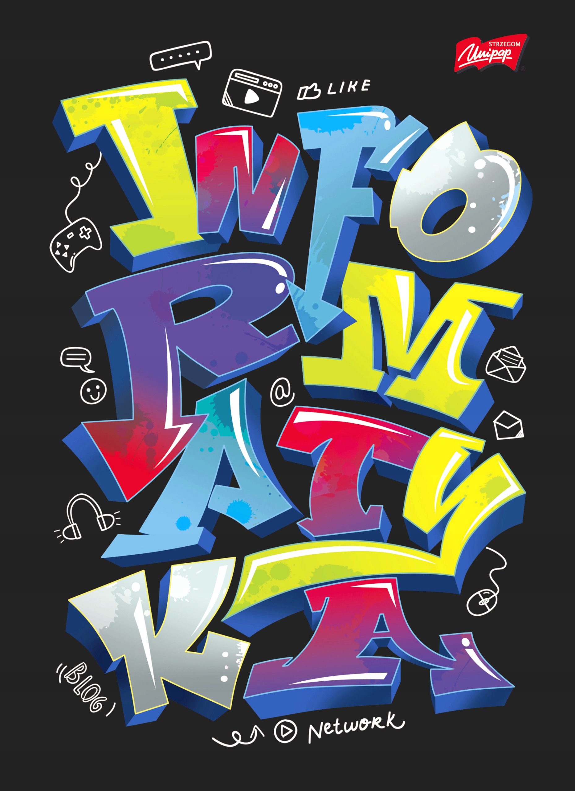 

Zeszyt A5 Informatyka Kratka 60 Kartek UNIPAP-9952