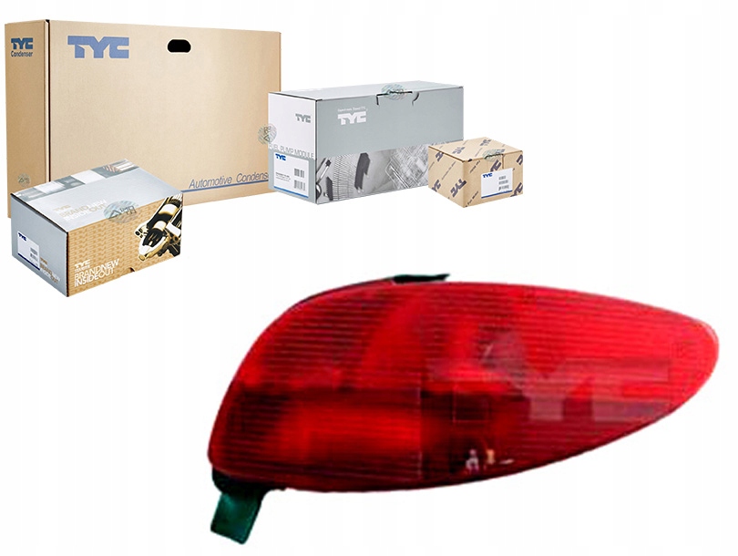 TYC11-0115-01-2 Lampa Zadní Peugeot 206 09.98-02.0 Asistent řidiče #33