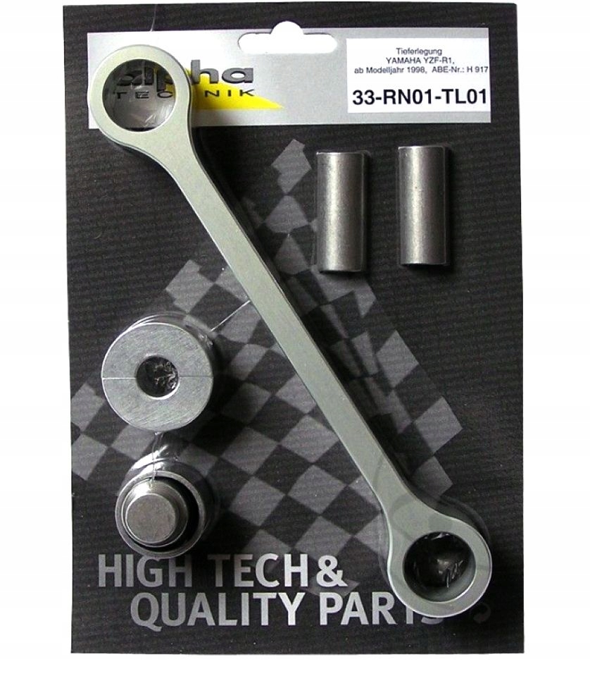 Snížená Sada Zadního Odpružení Yamaha YZF-R1 1000 1998-1999