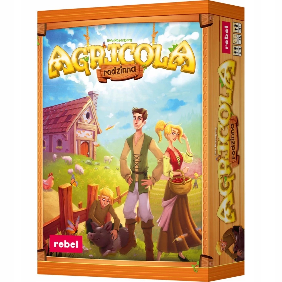 

Agricola Wersja Rodzinna Gra Planszowa Rebel