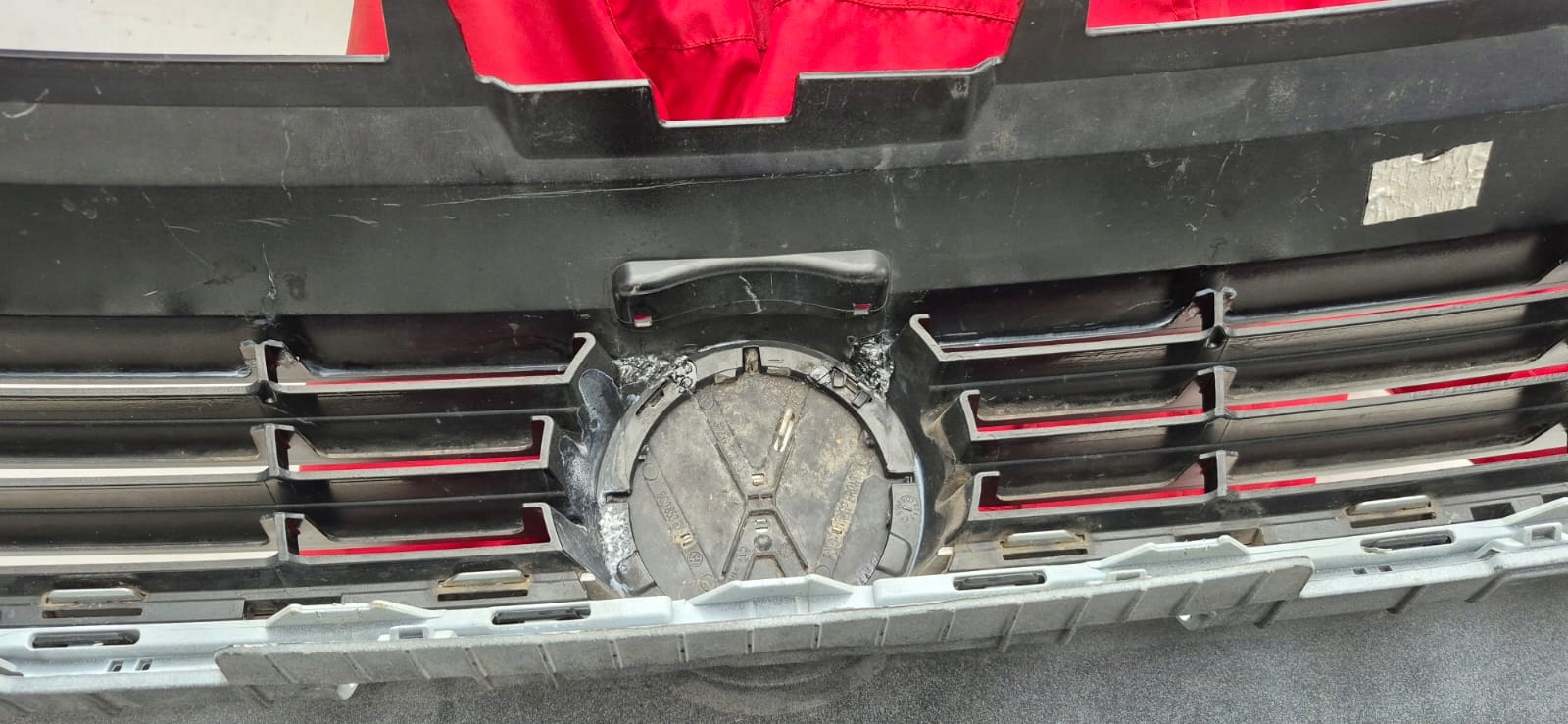 VW POLO V 5 6C LIFT 14-17 bumper front front washer PDC