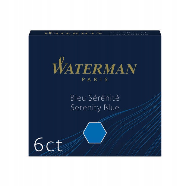 

Naboje atramentowe Waterman niebieski