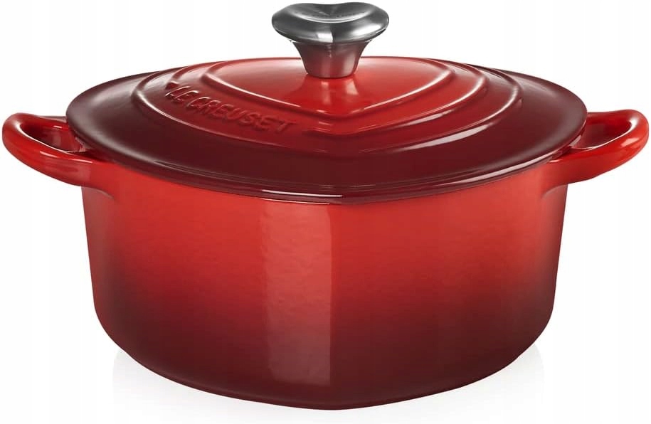 Litinový Pekáč Le Creuset Srdce 20 CM Víko Francie