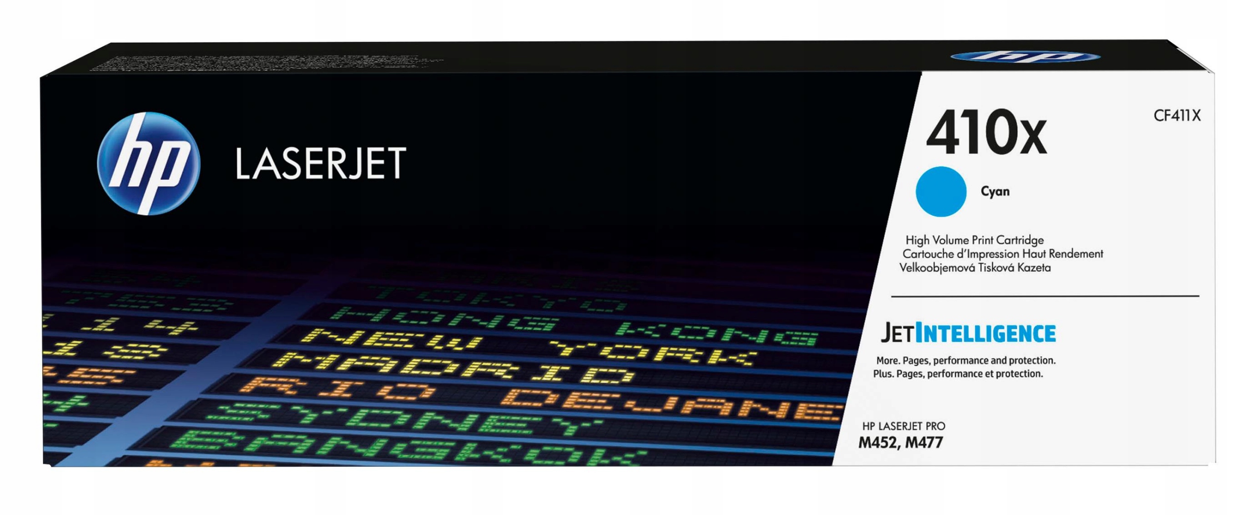 Toner Hp 410X CF411X niebieski (cyan)