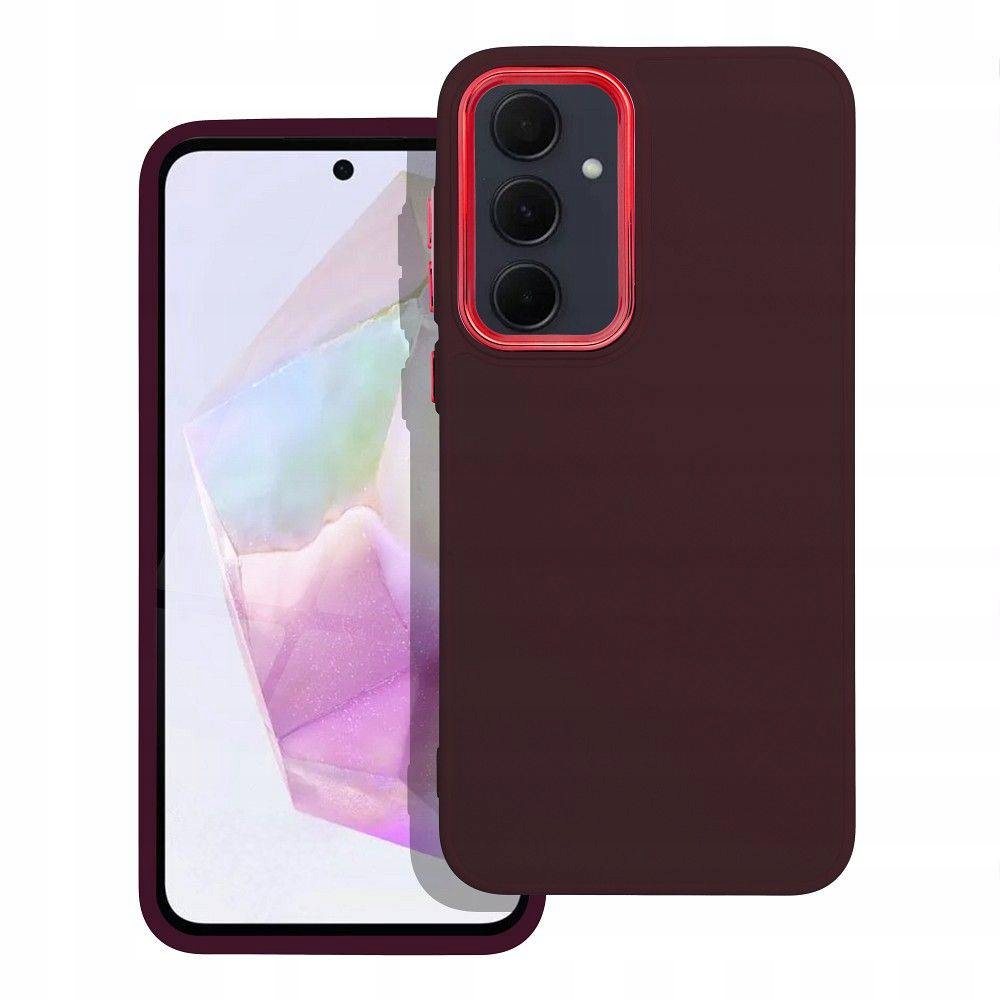 Etui Frame Do Samsung A35 5G Fioletowy