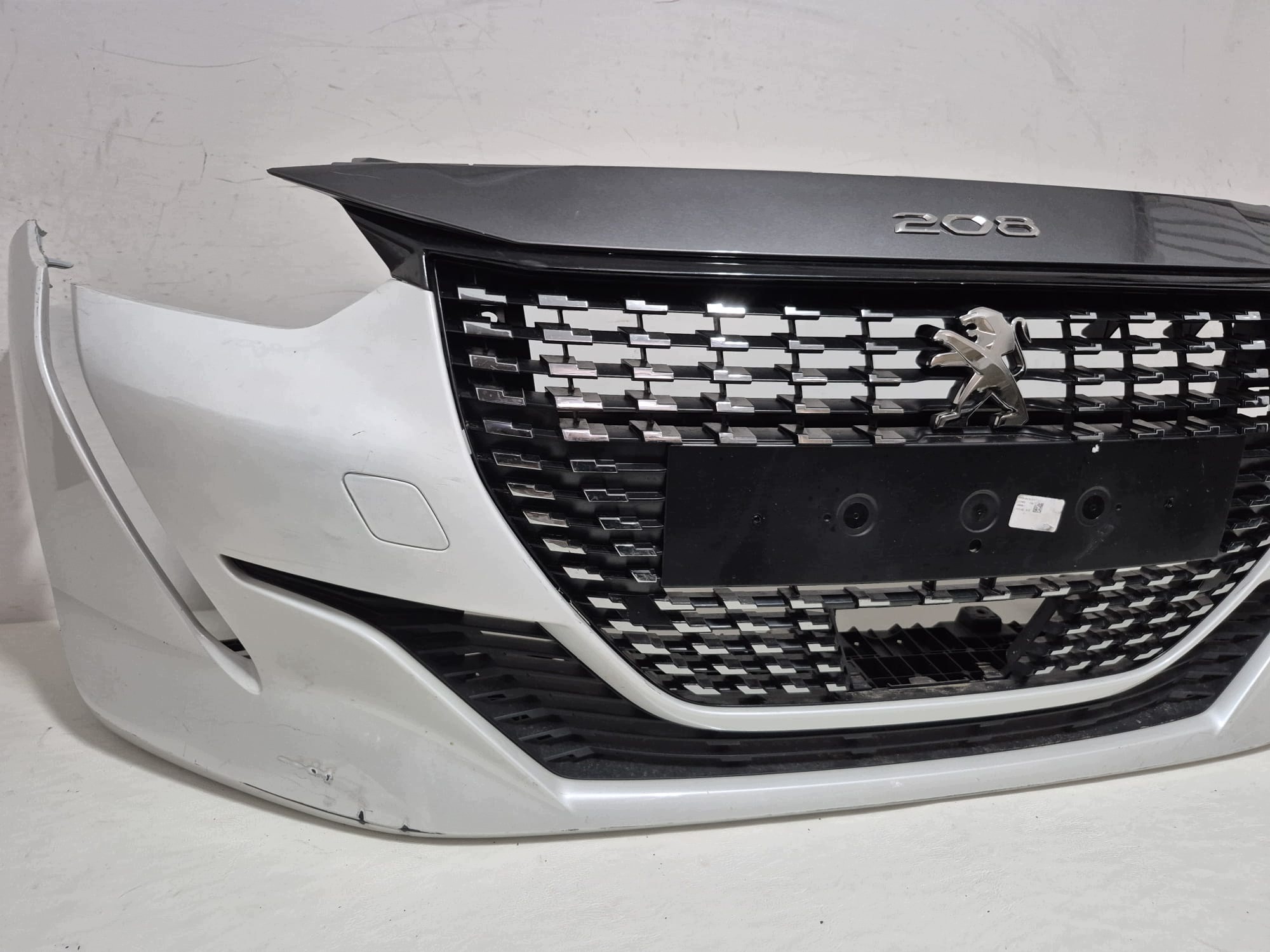 PEUGEOT 208 II 19- bumper front front grill grid 9828080980