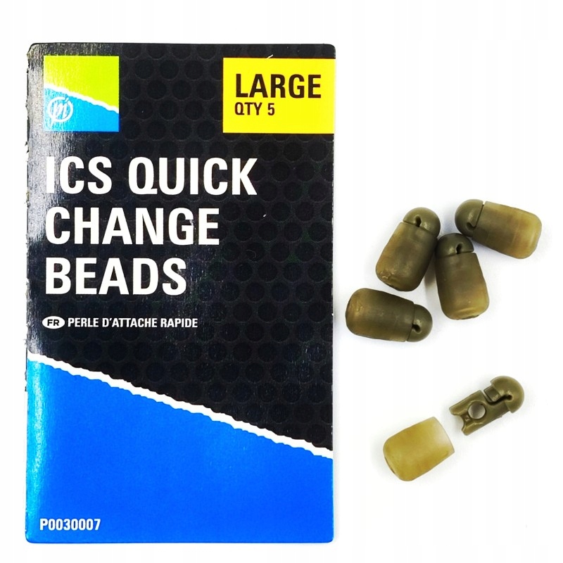 

Łączniki Koszyka Preston Ics Quick Change Beads L