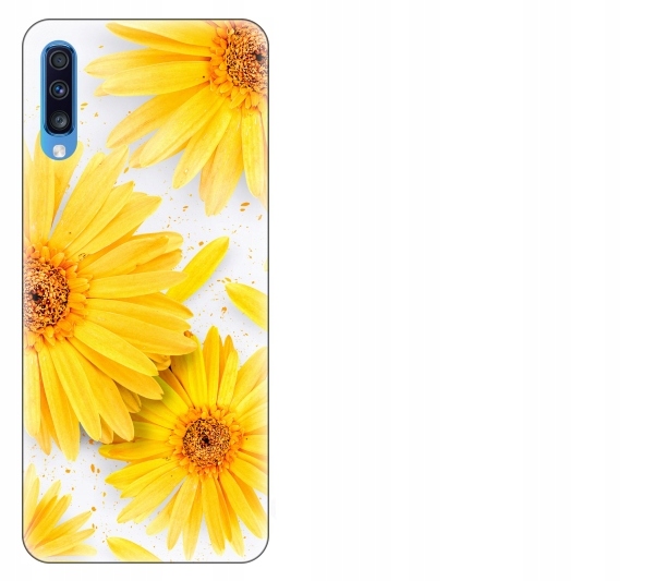 

Etui pokrowiec Samsung Galaxy A70 Słoneczniki