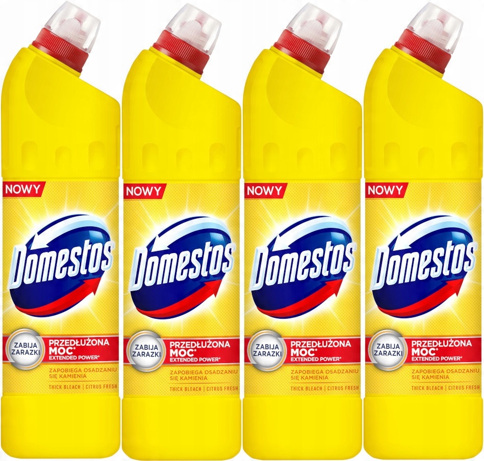 

Domestos Extended Power Płyn Wc Citrus Fresh 4x750