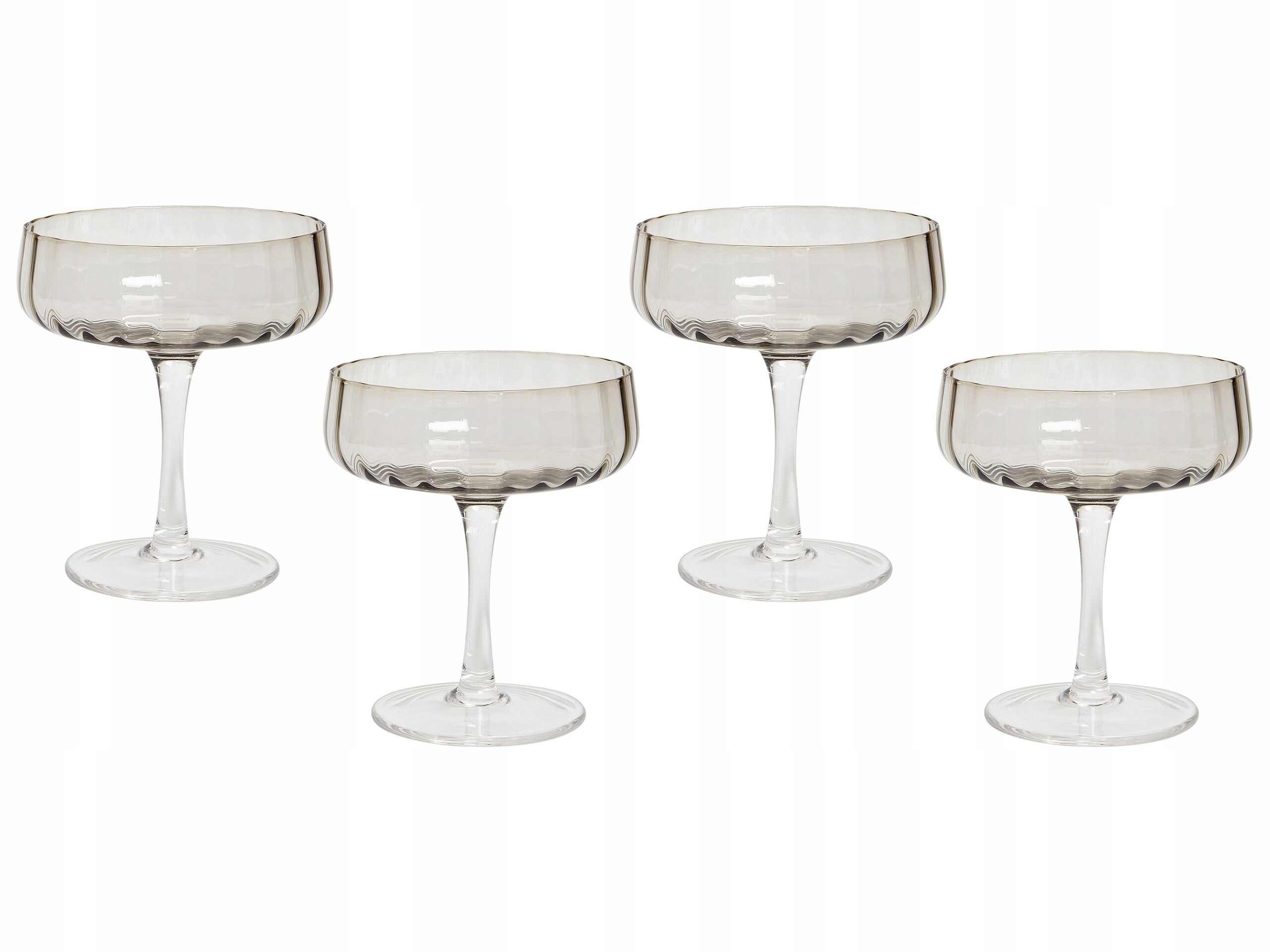 Zestaw 4 kieliszków do szampana 170 ml