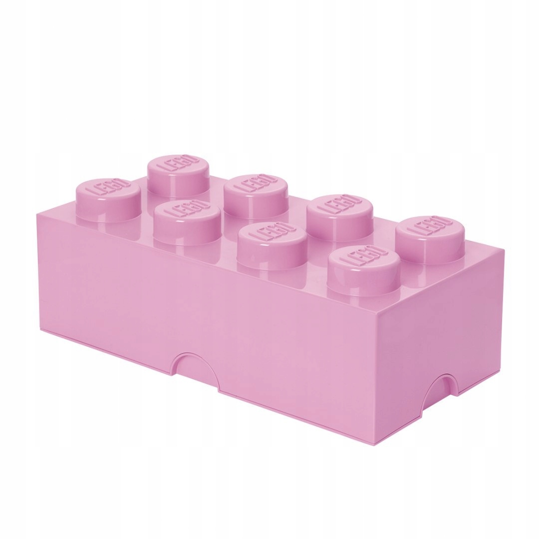 

Pojemnik klocek 8 Lego 50cm Jasnoróżowy