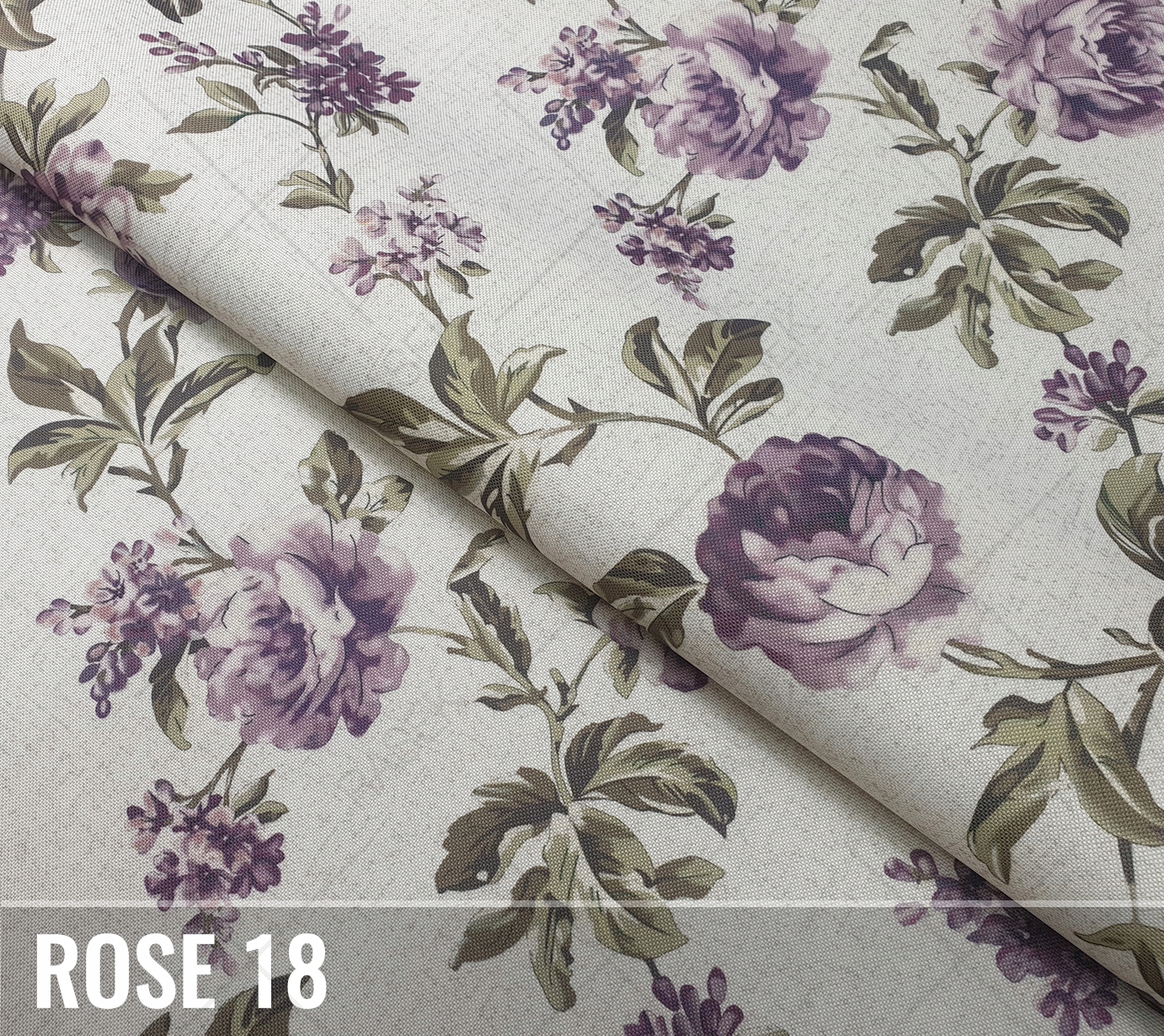 ! TKANINA OBICIOWA ROSE wzór MOCNY SPLOT Gramatura 230 g/m²