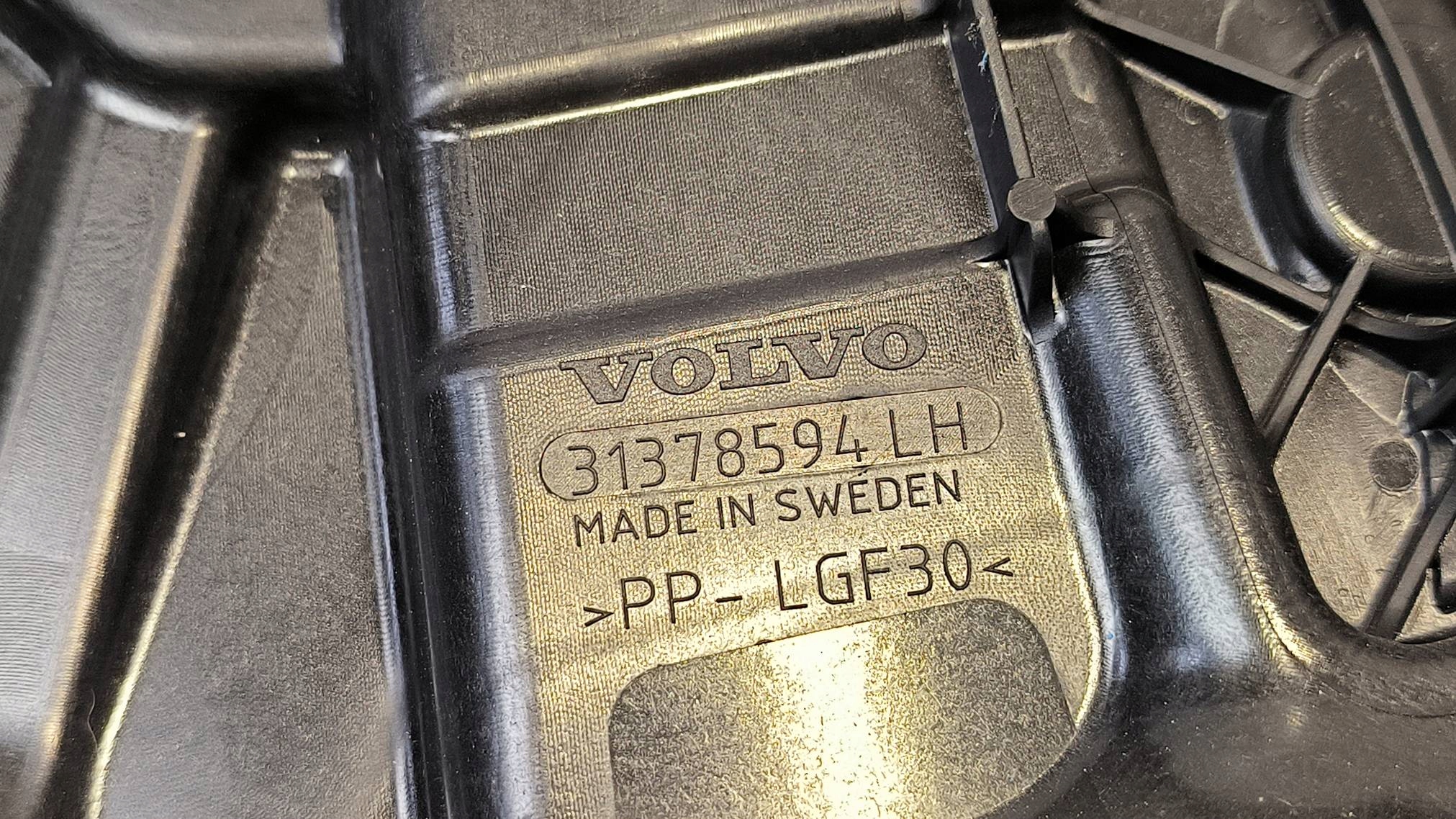 window regulator LT 31378594LH VOLVO S90