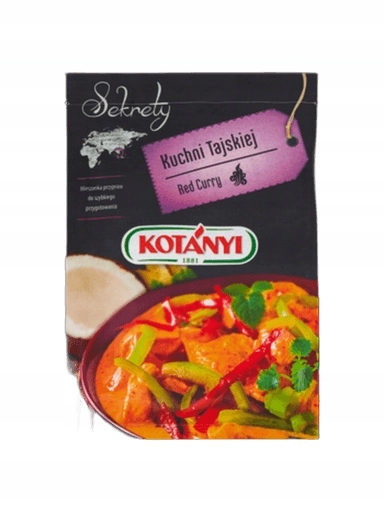 Levně 10 x Kotanyi Tajemství thajské kuchyně Red Curry 20 g