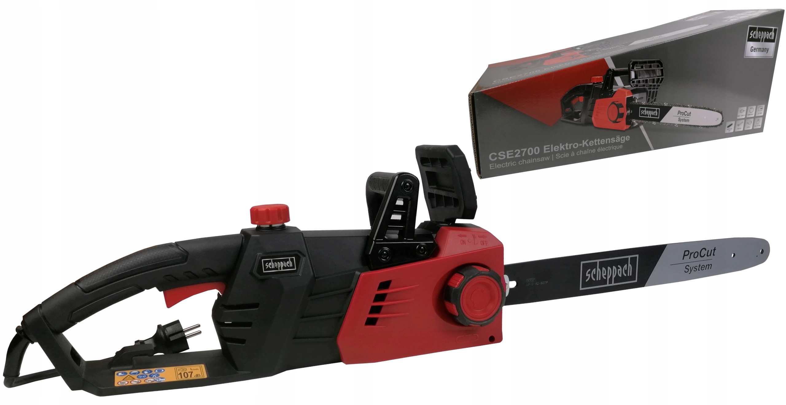 

Scheppach CSE2700 elektryczna piła łańcuchowa