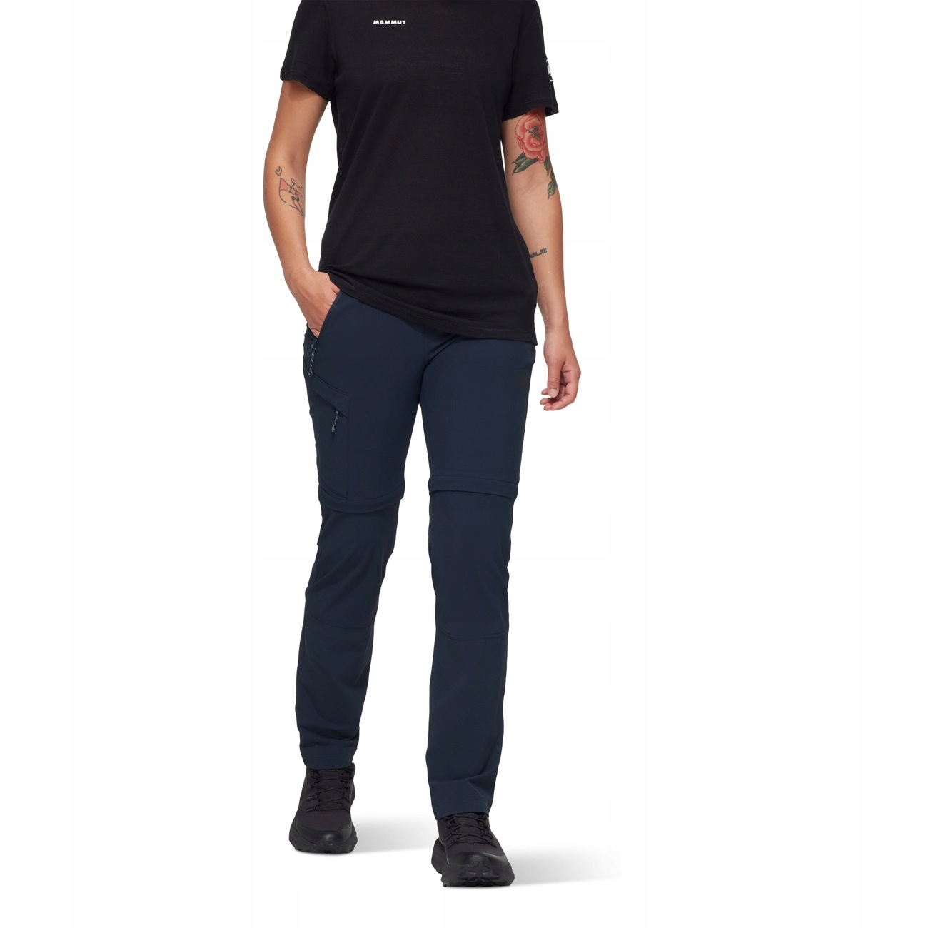 Mammut Spodnie Damskie Runbold IV Zip Off Marine 36