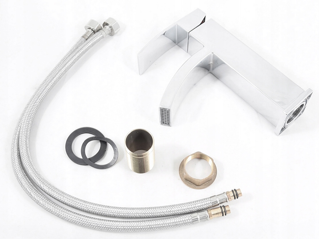 Kaskada Chromová Umyvadlová Baterie Vodopád Baterie