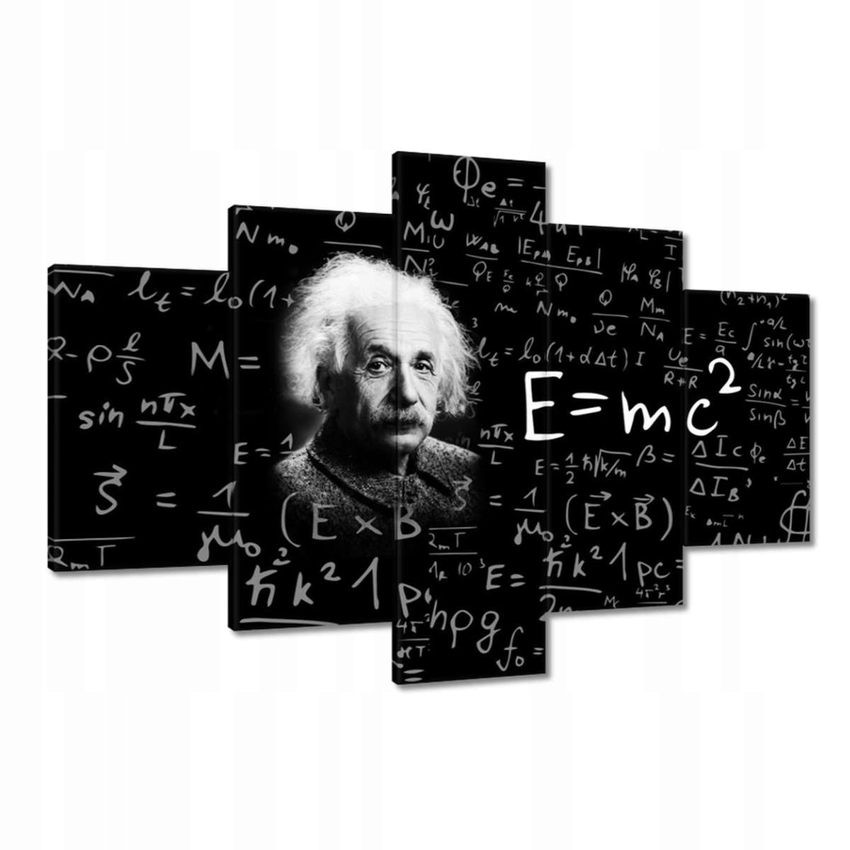 Obrazy 120x80 E=MC2 Albert Einstein