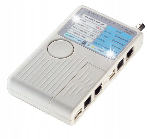 Tester Okablowania LAN RJ45 RJ11 Ethernet kabli sieciowych Noyafa NF-3468